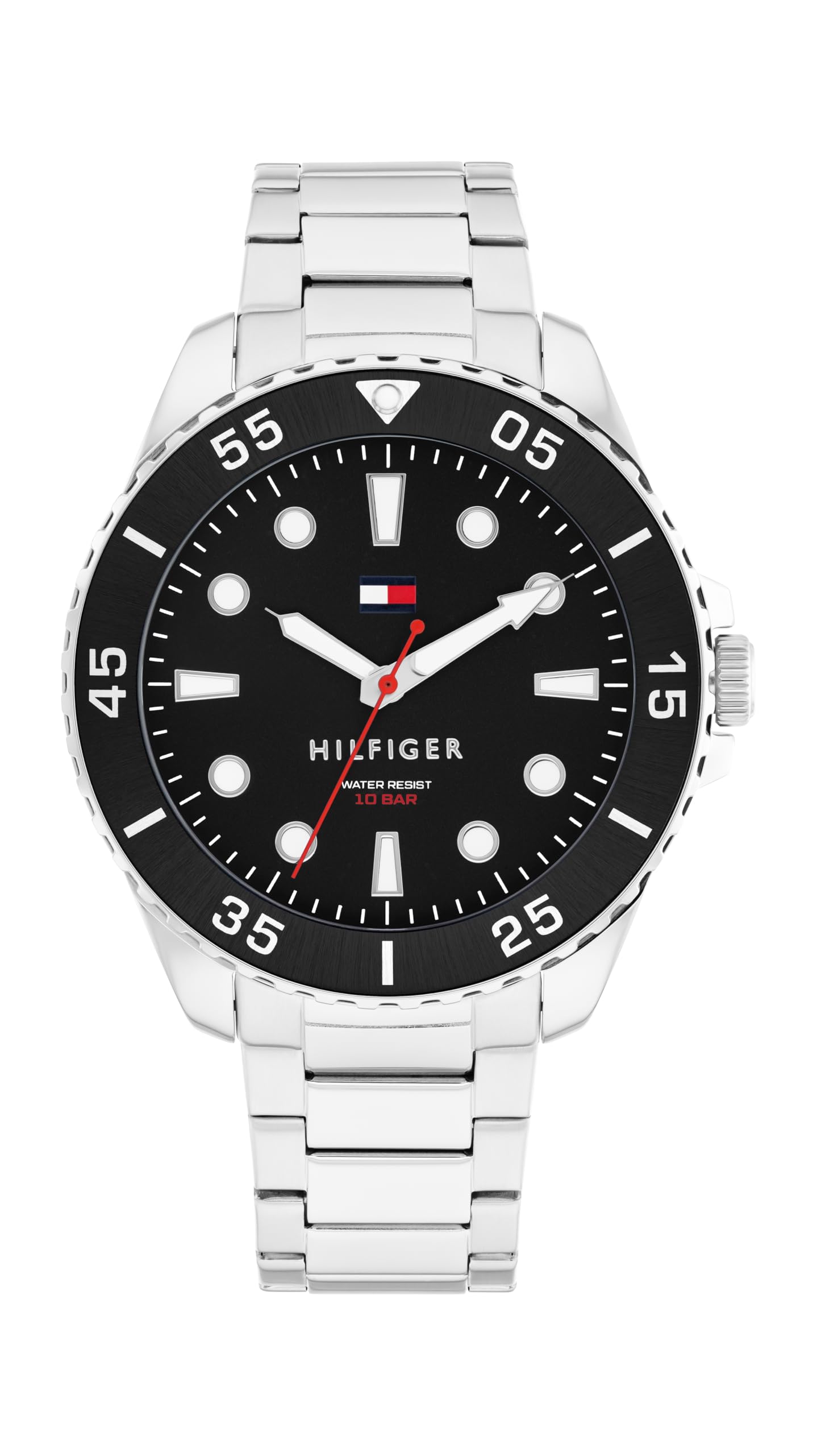 Tommy Hilfiger Mens Oceanic Black Watch 1792203