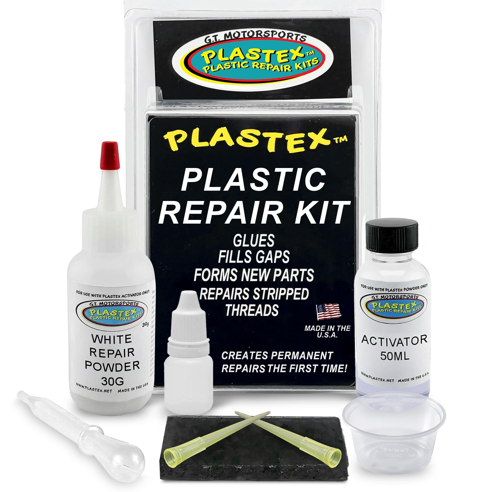 Amazon | Plastexプラスチック修理キット – 簡単接着剤、修復、Remake
