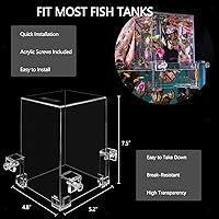 Vista 6 de Tanque de peces de presión negativa: elevador de peces transparente, recarga automática al vacío, suspensión al vacío, mantenimiento del nivel