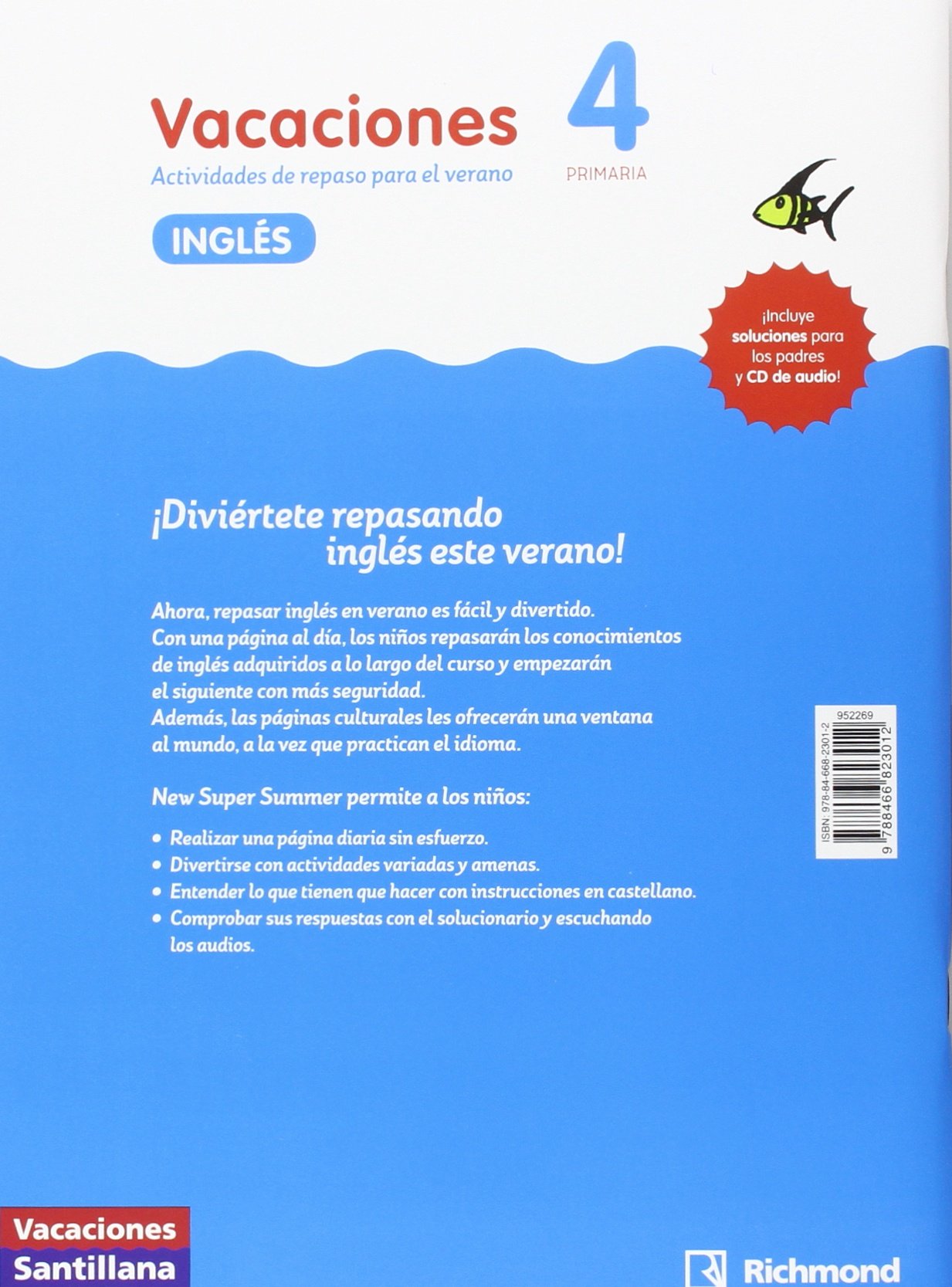 NEW SUPER SUMMER SB 4 + AUDIO 4 (CUADERNOS DE VACACIONES)