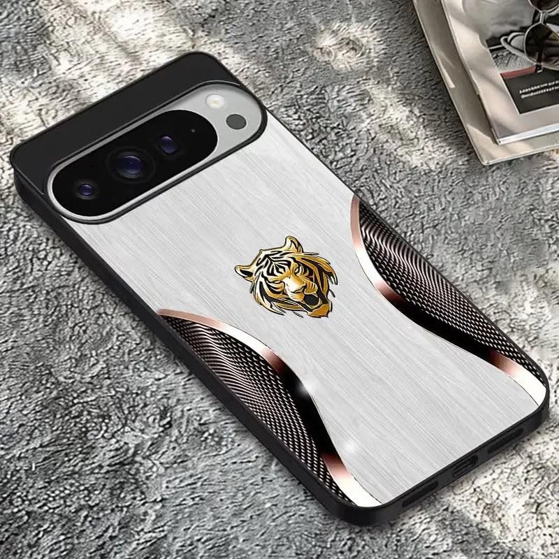 Image of MILLION CASES Beast Fury Spectra Case for Google Pixel 8a, Google Pixel 8a Back Cover Case(2024) - PC | Midnight Black