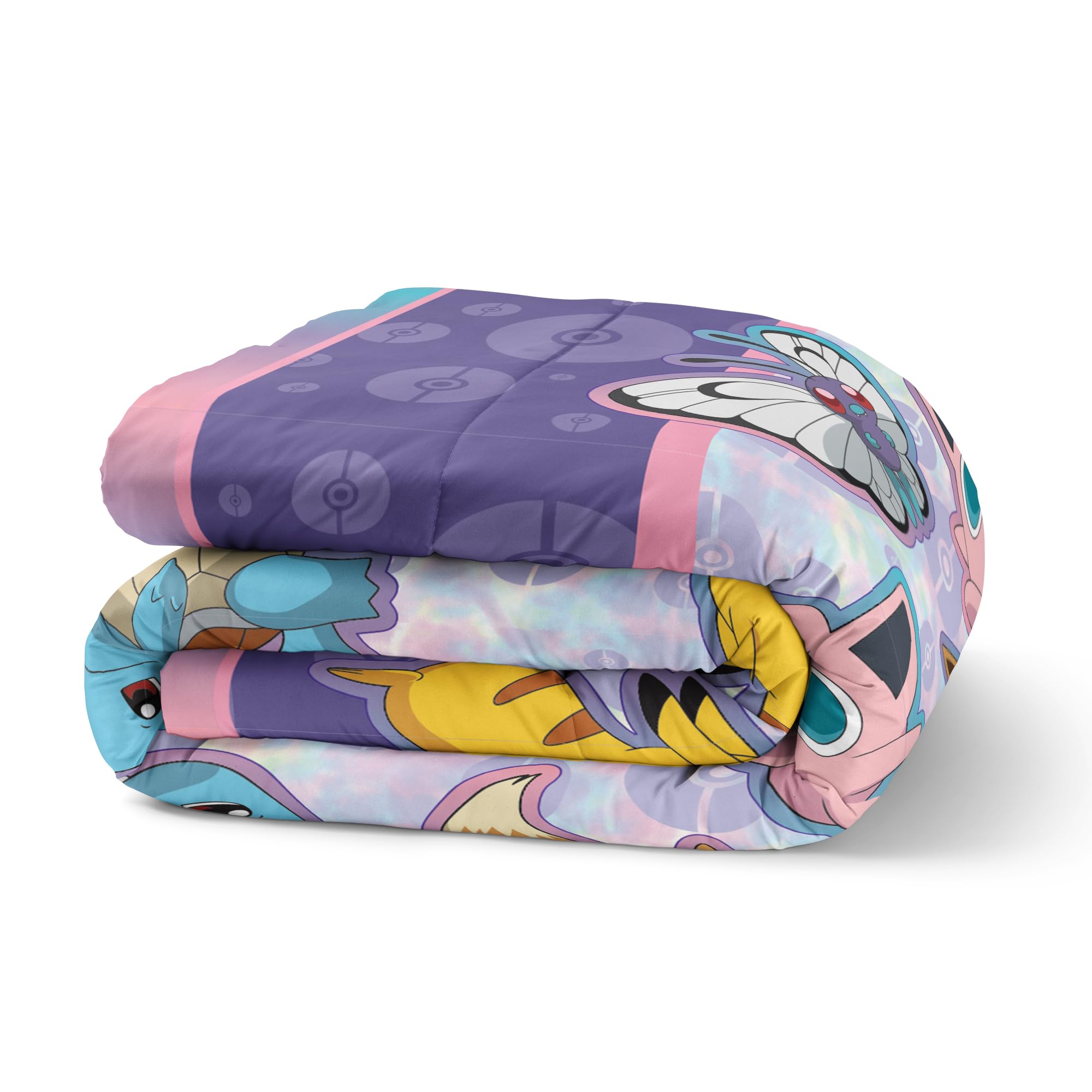 Northwest Juego de Cama rotativa Pokemon en una Bolsa, Individual, Friendly Battle