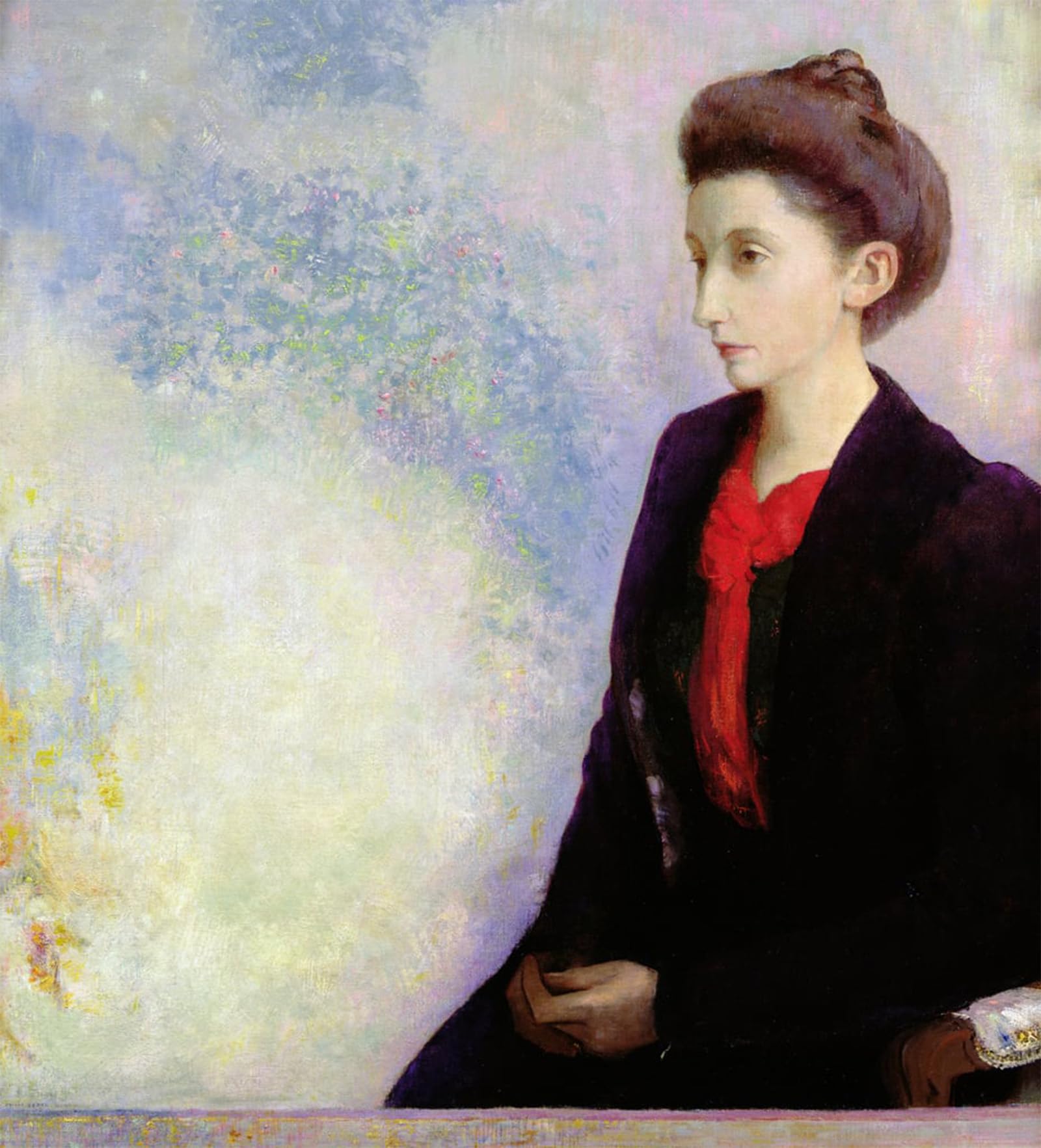 Lienzo de Odilon Redon para decorar salones elegantes con arte clásico 5