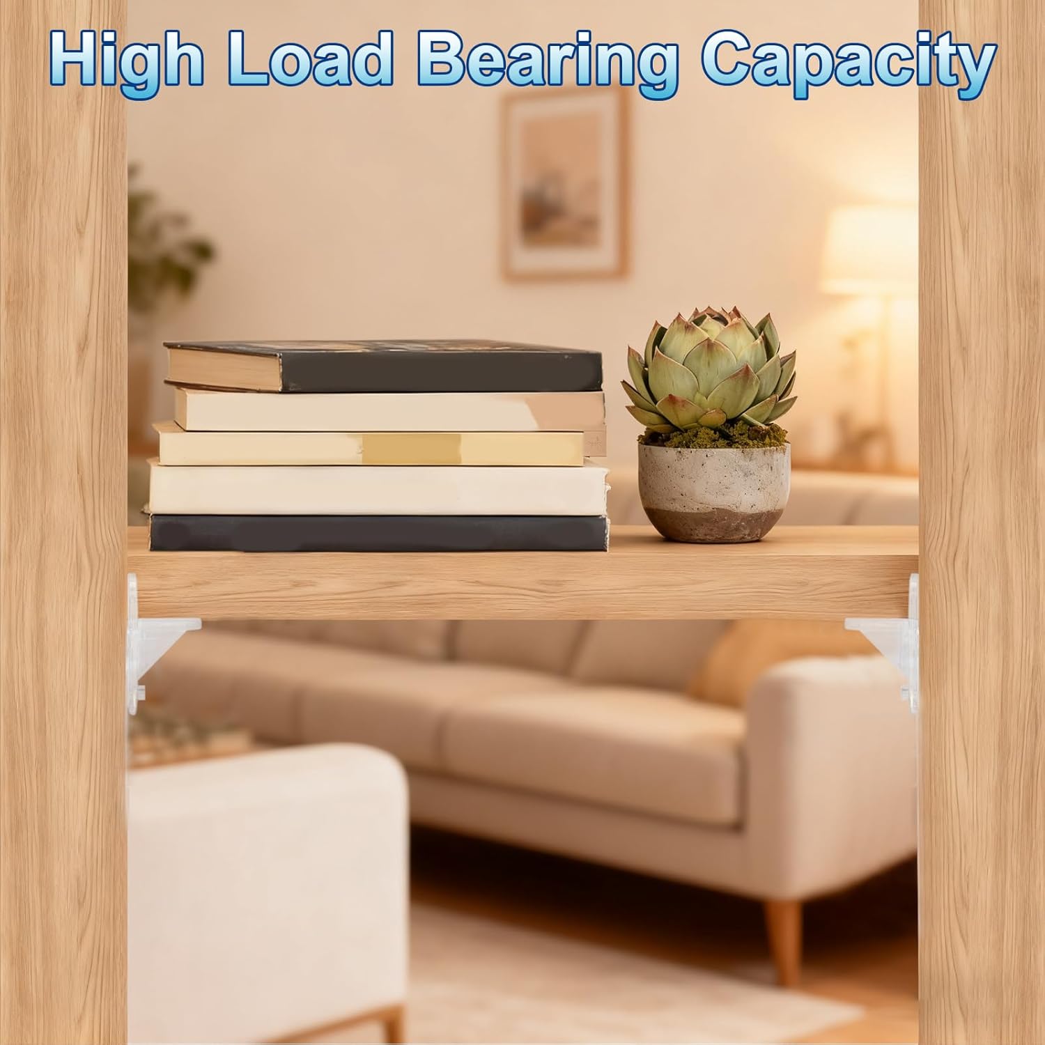 60Pcs Plastic 0.25" Holes Cabinet Shelf Clips, Kitchen Shelf Pegs Supports for Shelving Bookcase Pins Replacement