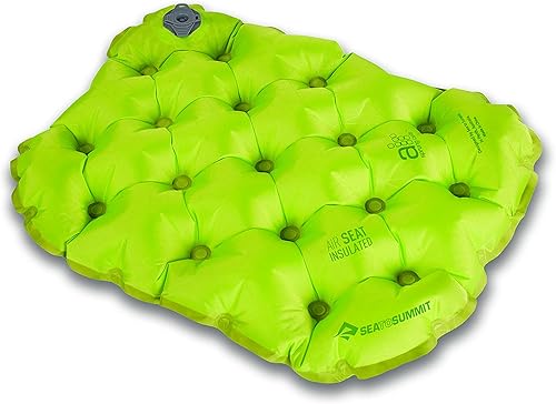 Sea to Summit Asiento de aire aislado - Cojín compacto inflable para estadios y eventos deportivos