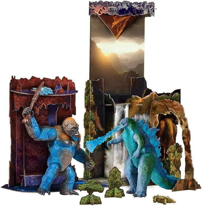 Godzilla x Kong: El Nuevo Imperio - Figura Hueca Tierra de 6" miniatura 3