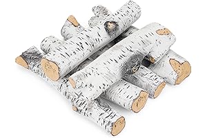 Stanbroil Gas Fireplace Logs Set: Relish the Splendor of Nature's Hues in...