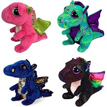 Beanie Baby Da-rla Cinder Saffire Dinosaur Perfect Plush 6inch