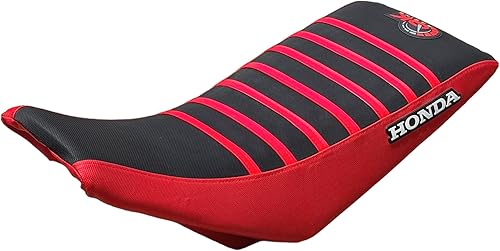 Miniatura 3 de Funda de asiento compatible con Honda 1999-2007 TRX400EX TRX 400EX TRX 400 EX Quad (rojo/negro)