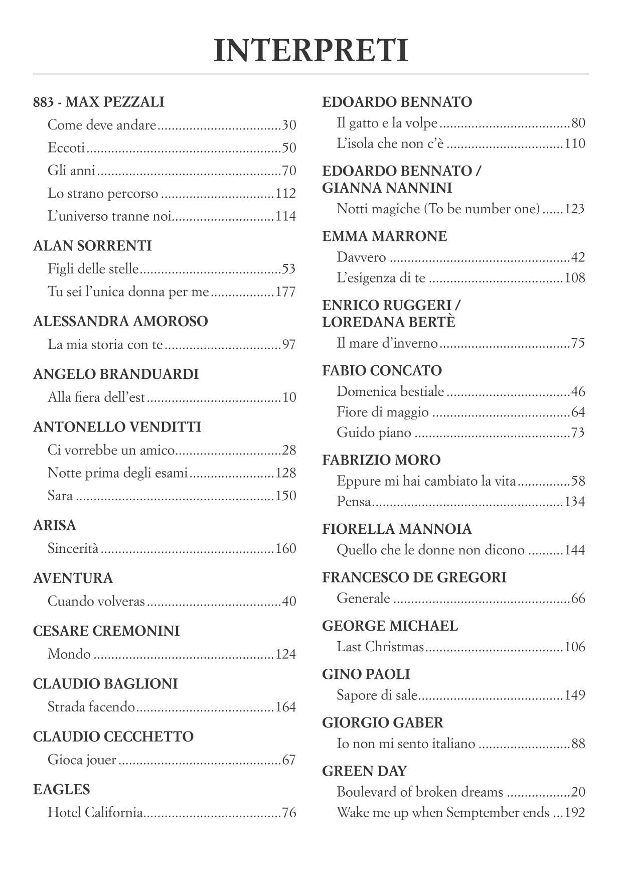 Canzoniere per tutti 128 testi e accordi facilitati