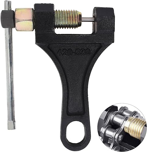 Miniatura 7 de Interruptor de cadena #420-530, herramienta de extracción de eslabones para Dirt Pit Bike ATV, Quad Go Kart, scooter, motocicleta, bicicleta, cadena