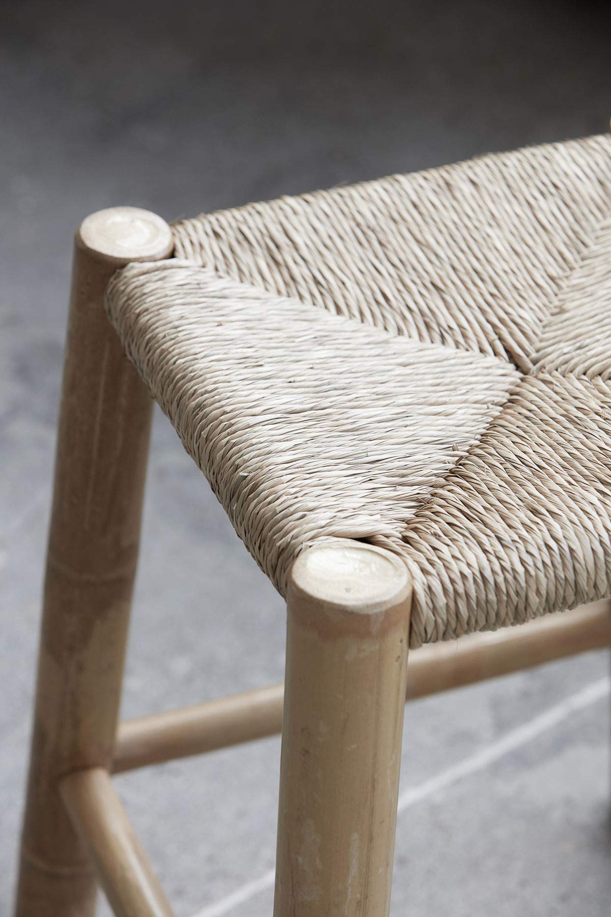 House Doctor Hocker, Kalyan, Natur, l, w: 30 cm, h: 45 cm, Marmor, Standard, 209800600
