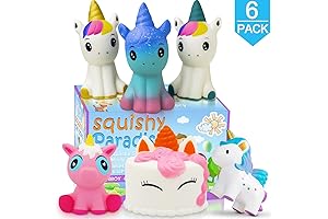 Unicorn Donut Squishy: Jumbo Squishies for Fun and Stress Relief