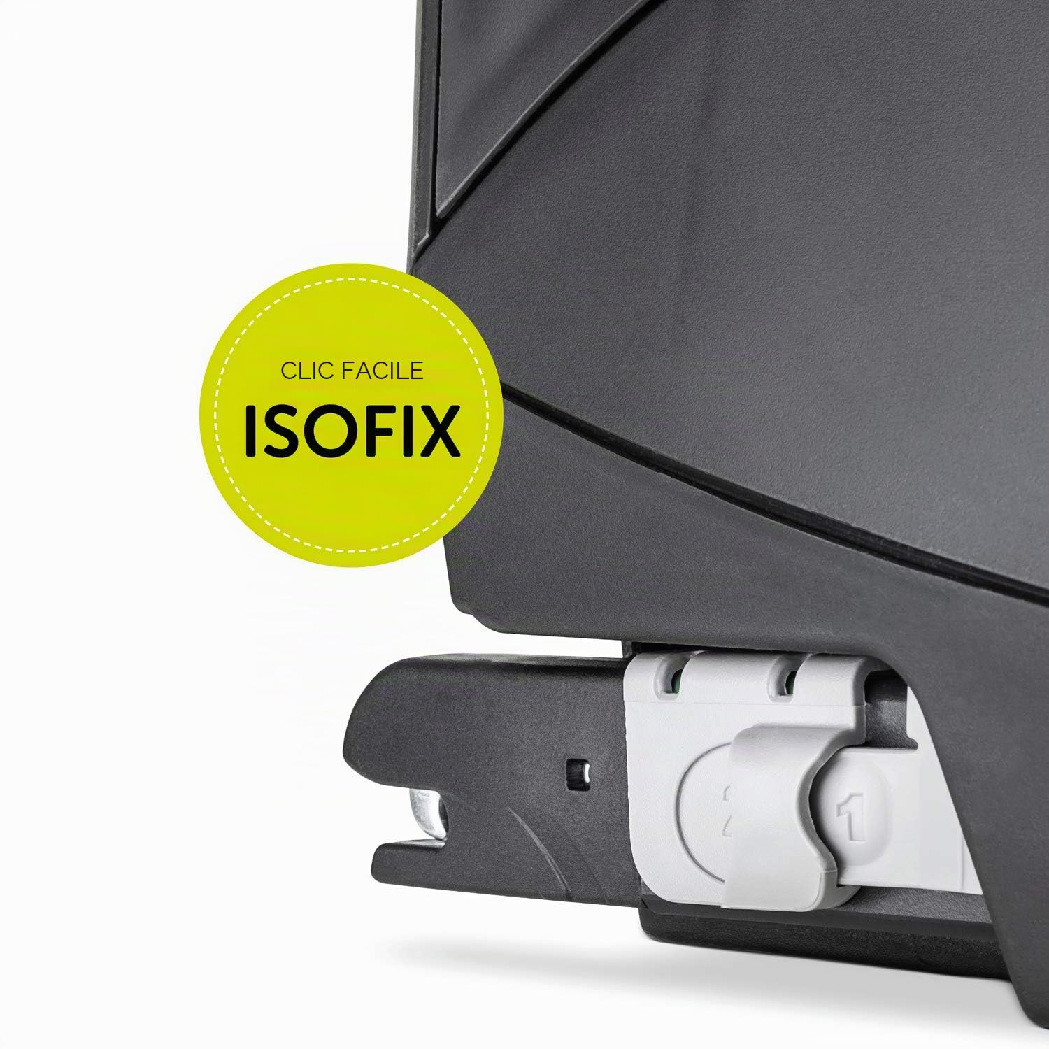 hauck Base ISOFIX pour Siège Auto i-Size iPro Baby et iPro Kids, iSize ECE R129, pour Bébés et Enfant dès la Naissance, Installagion Facile et Sûre, Noir