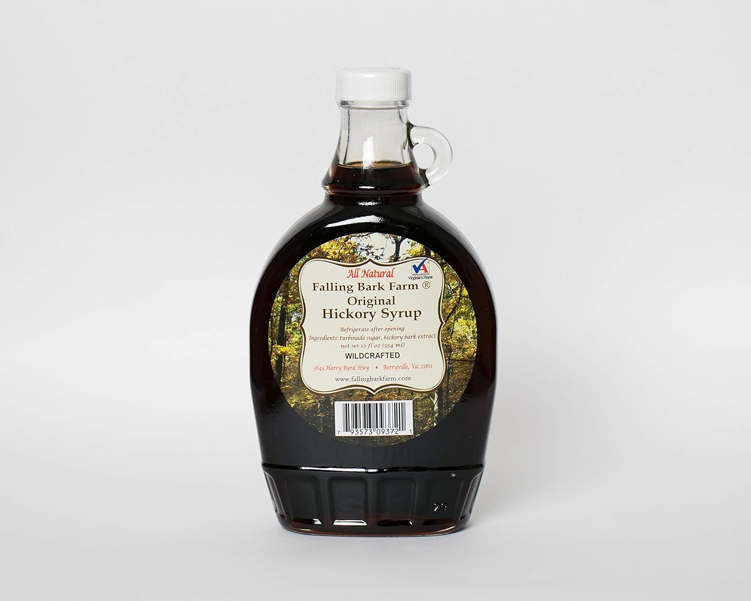 Hickory Syrup All Natural from The Shagbark Hickory Tree 12 oz