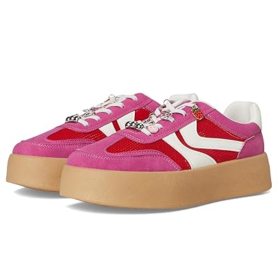Steve Madden Kids Jersey (Little Kid/Big Kid) Girls Shoes Pink 1