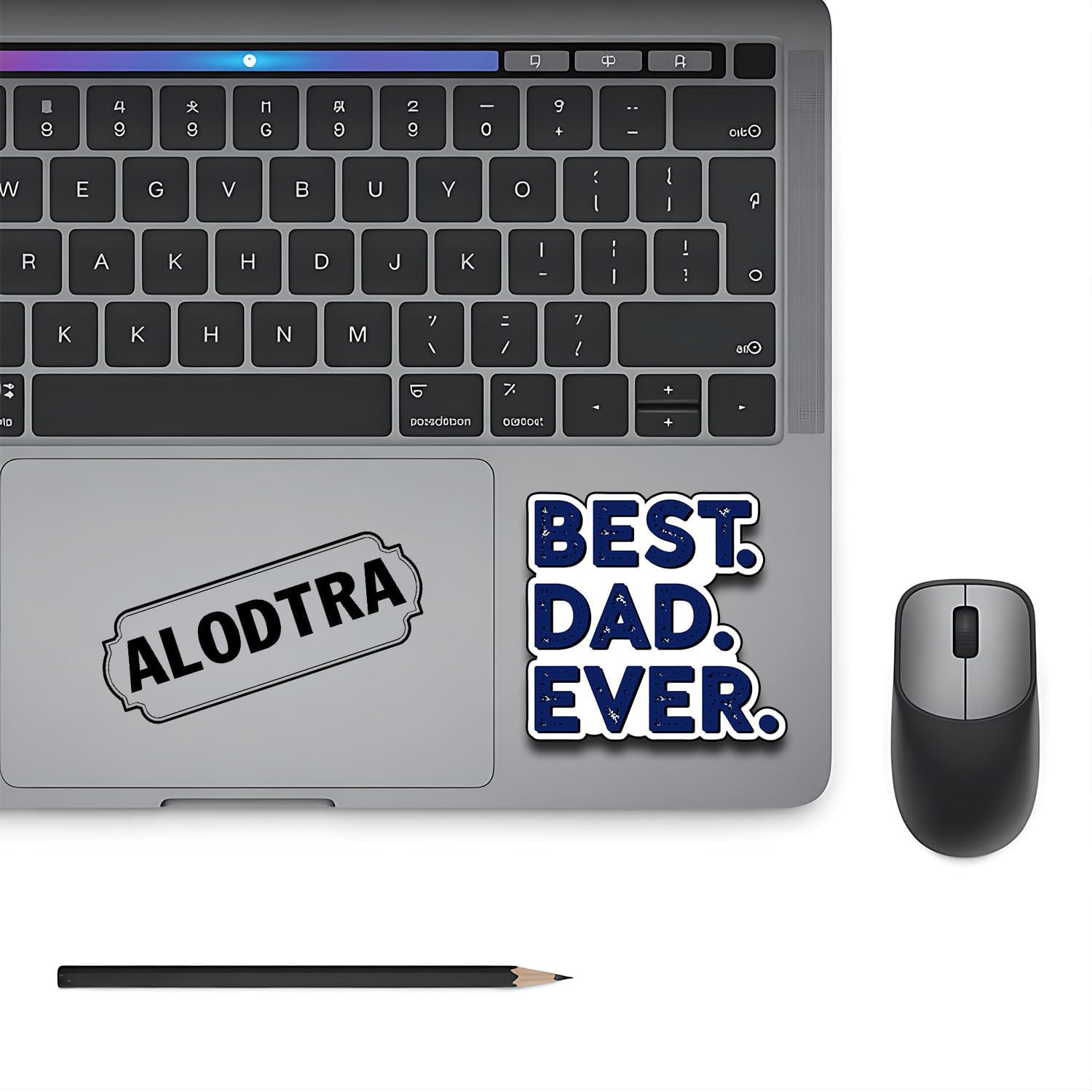 (3PCS) Best Dad Ever Vinyl Sticker Pack Durable Waterproof Stickers for Laptop Water Bottle Car Bumper Phone Case image 4