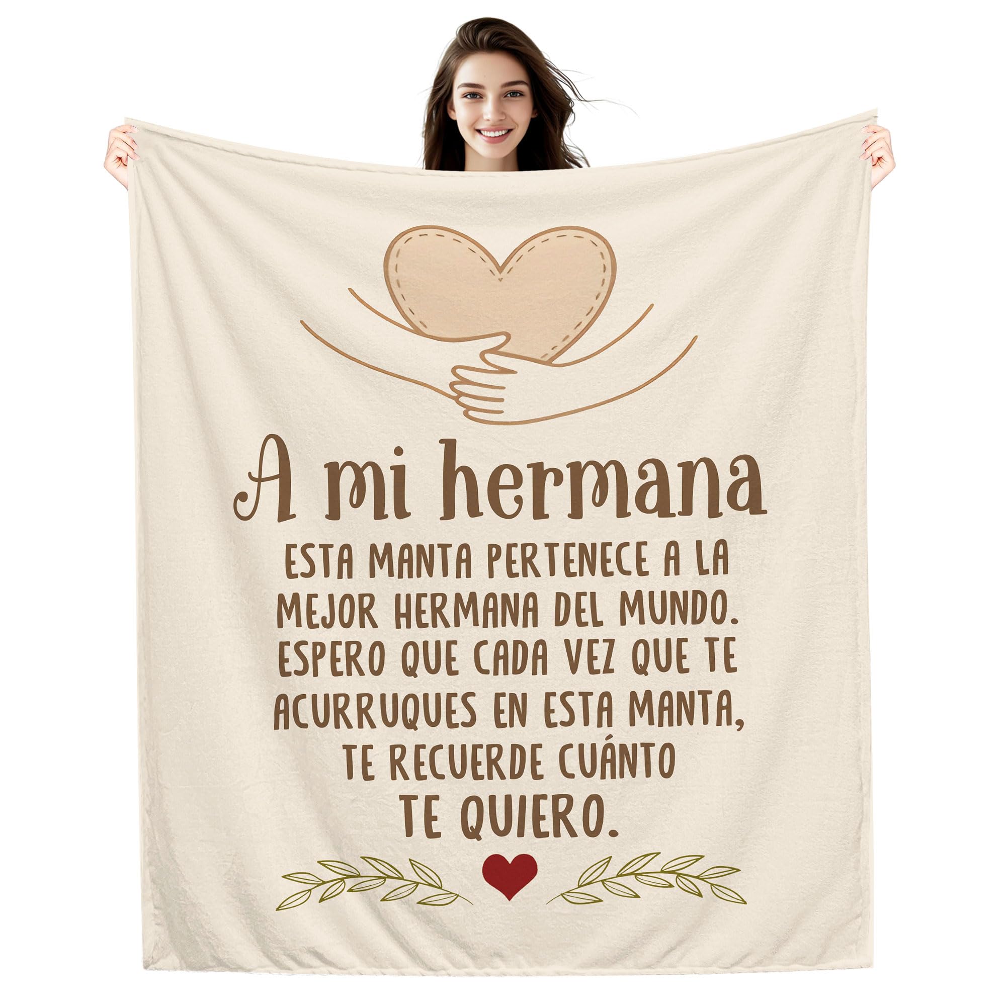 Amorea To My Sister I Hope Every Time You Snuggle Up In This Blanket Reminds You How Much I Love You Blanket For Best Sister Birthday Gift Reminder