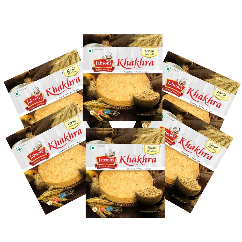 See full amazon price history chart for Jabsons Roasted Ajwain Khakhra 100% Roasted | No Onion No Garlic Ready To Eat | Vacuum Packed Crispy Ajwain Snack | Healthy Indian Tea Time Treat | Diet-Friendly Gujarati Khakhra 180 gm (Pack of 6) Jabsons Roasted Ajwain Khakhra 100% Roasted | No Onion No Garlic Ready To Eat | Vacuum Packed Crispy Ajwain Snack | Healthy Indian Tea Time Treat | Diet-Friendly Gujarati Khakhra 180 gm (Pack of 6) (B087V1D4HF) Amazon Price History, Amazon Price Tracker