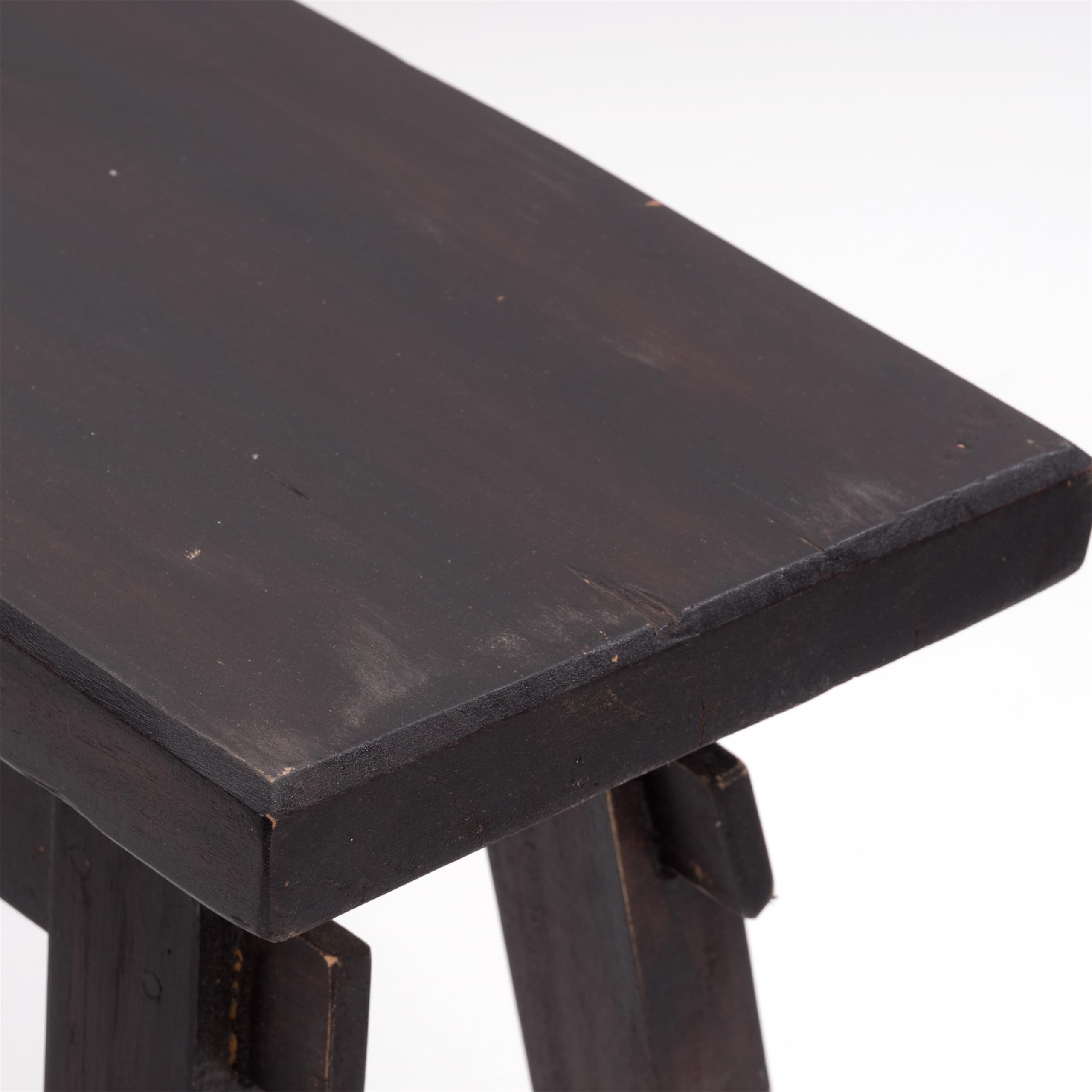 DESIGN DELIGHTS Banc East | Acajou, 118x27,5x53cm (LxPxH) | En Bois Naturel, Rustique pour l'Entrée, Cuisine, d'Appoint Vintage, de Lit | Couleur: 03 Marron