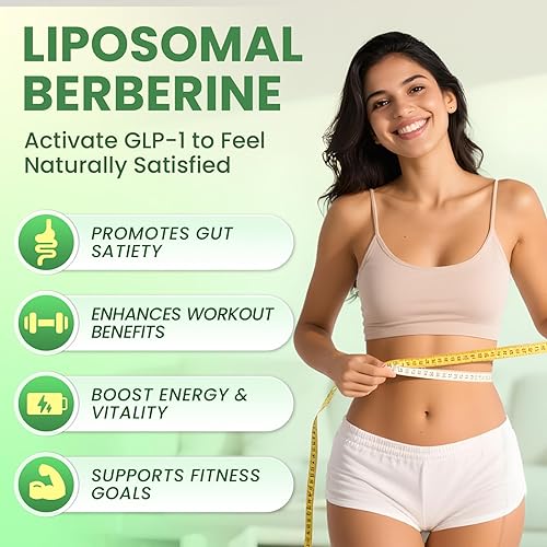 Miniatura 2 de Suplemento de berberina prémium  Gotas líquidas de berberina con cúrcuma, melón amargo, cardo mariano, canela de Ceilán, suplemento vegetal de