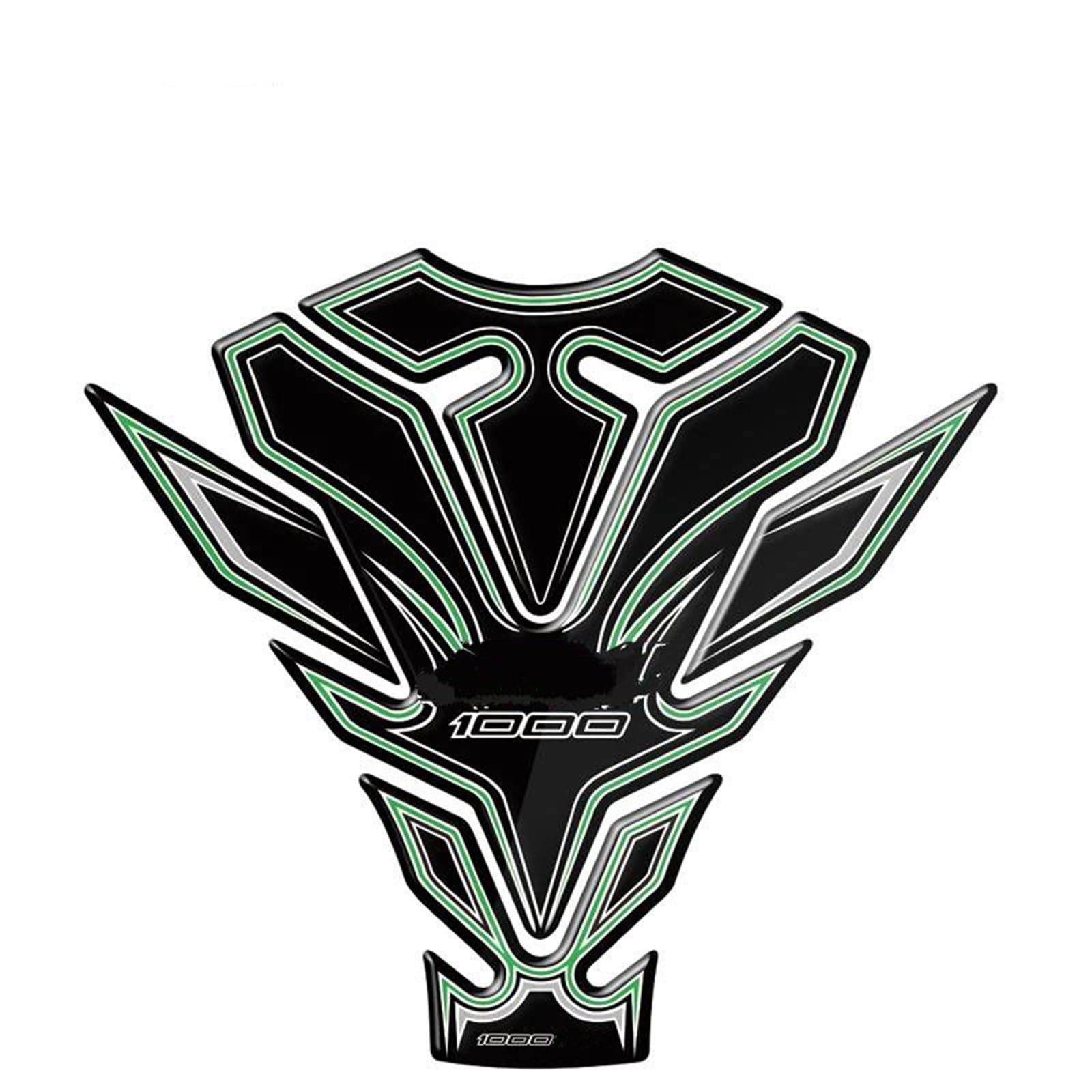 for Z1000SX 2017 2018 3D Motorcycle Emblem Protector Sticker Fishbone Decals GFVFGNLNNA(1 Piece 10)