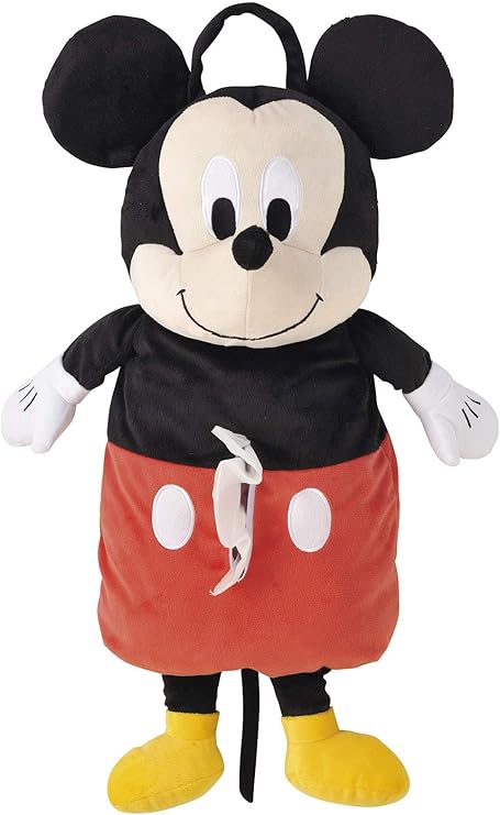 Amazon Co Jp 丸眞 ティッシュケース ディズニー ミッキー H50 W19 2 D6cm キュートふわふわ ミッキー ホーム キッチン