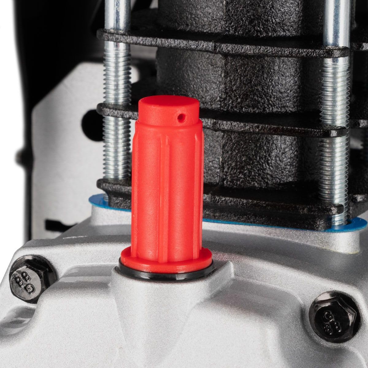AIRPRESS - Compresor HL 260-50 8 bar 2 CV/1.5 kW 206 l/min 50 l - Compresor aire con ruedas - Compresor de aire de 50 litros uso doméstico o profesional
