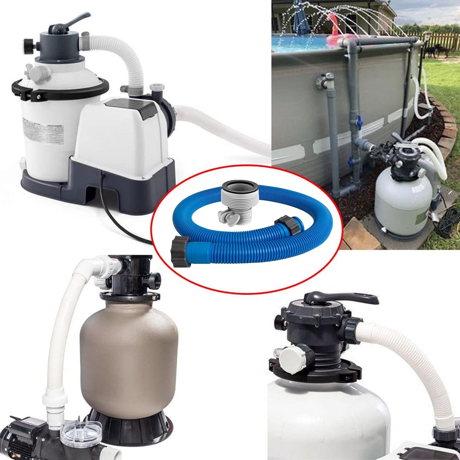 Amazon.co.jp: プールポンプホース、プールポンプホース - プール