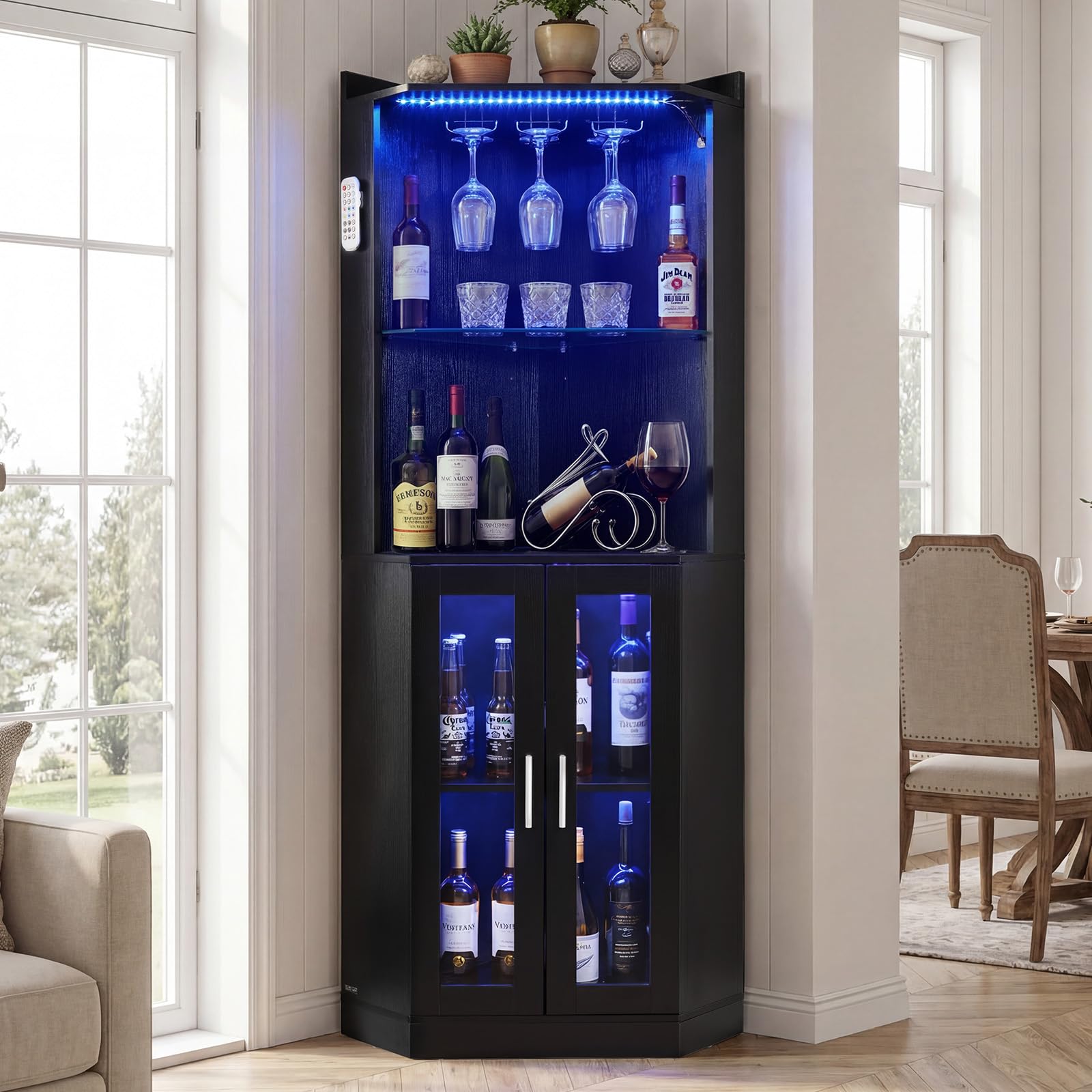 vevor meuble bar d'angle
