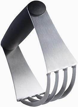 Dough Blender - Stainless Steel Professional Pastry Cutter for All Fall Baking