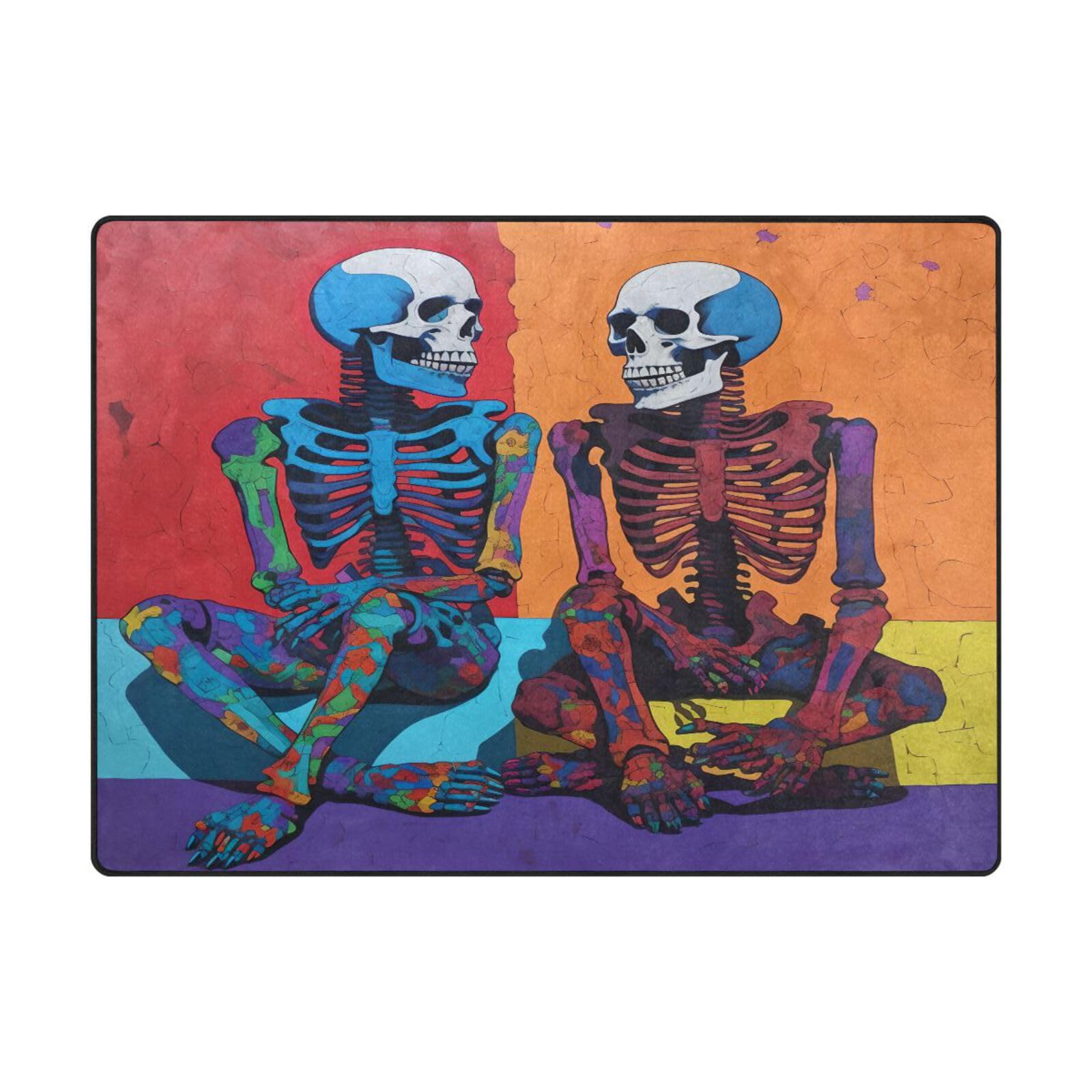Tapis de sol contemporain grand tapis de salon abstrait Mnsruu