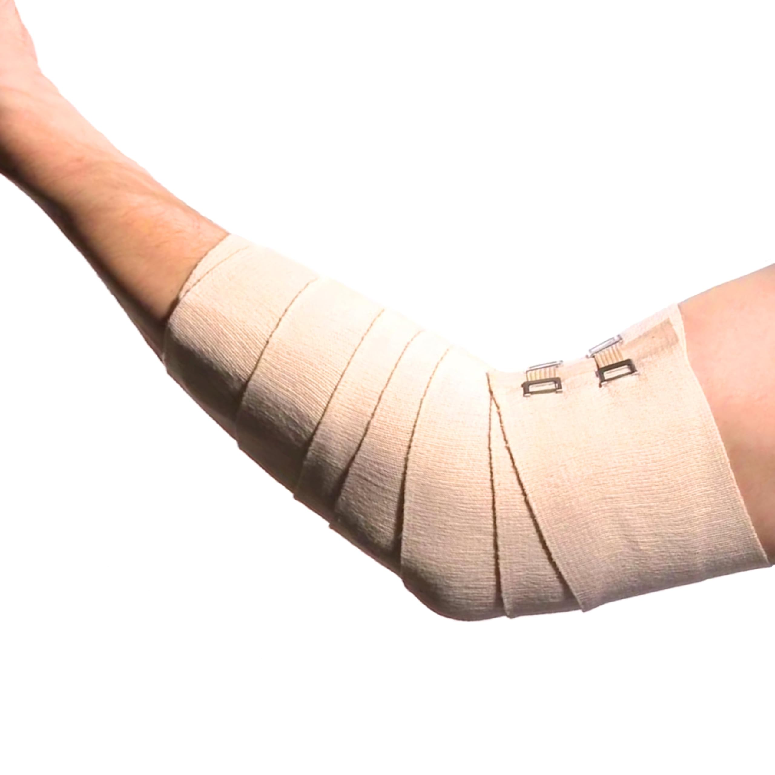 ACE 2 Inch Elastic Bandage with with Clips, Beige, Great for Wrist, Foot and More, 1 Count — Amazon image 7