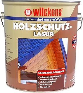Wilckens Holzschutzlasur für Außen, 5 l, Mahagoni