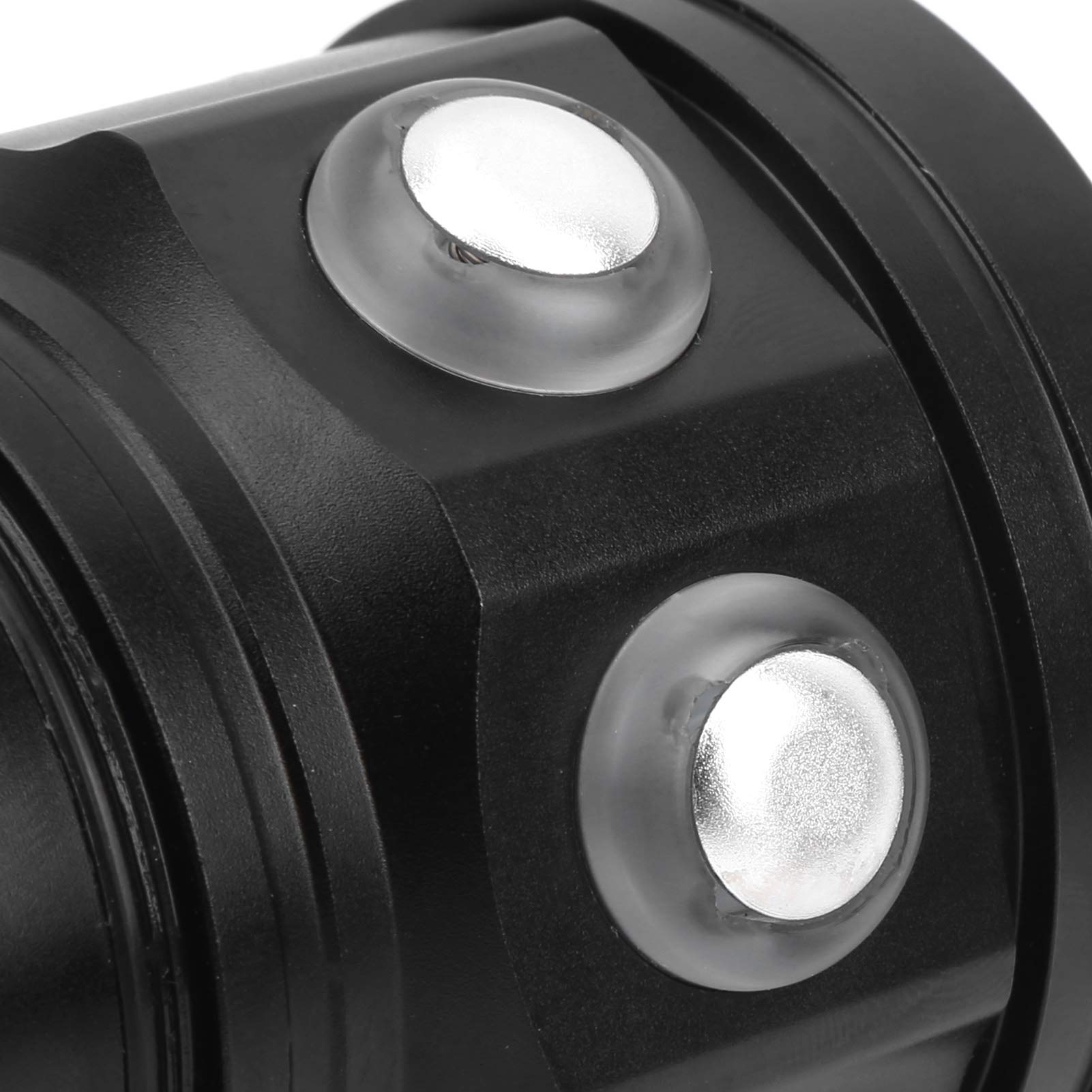 EMUKOEP Professionelle Unterwasserbeleuchtung, Tragbare LED-Tauchtaschenlampe für Tauchbegeisterte