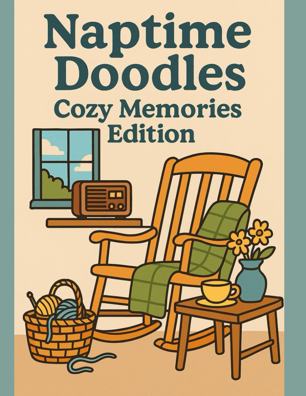 Naptime Doodles: Cozy Memories Edition: A nostalgic senior coloring book with cozy home scenes, bold outlines, and gentle memory-evoking designs. (Naptime Doodles: Cozy Senior Series)