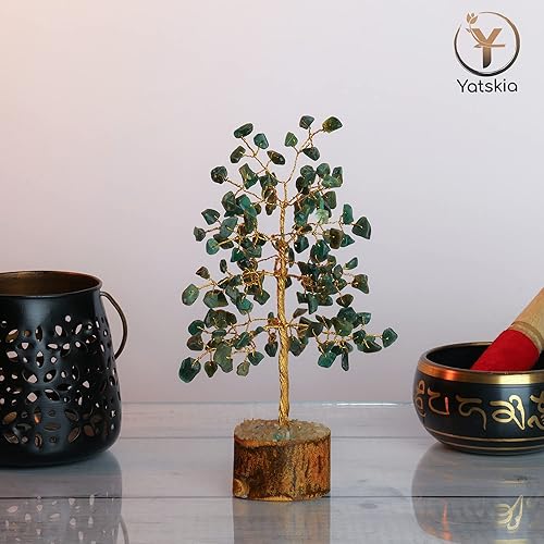 Miniatura 4 de YATSKIA Árbol de cristal de amatista, decoración de árbol de piedras preciosas, árbol de dinero de Feng Shui, árbol de cristal bonsái, cristal de