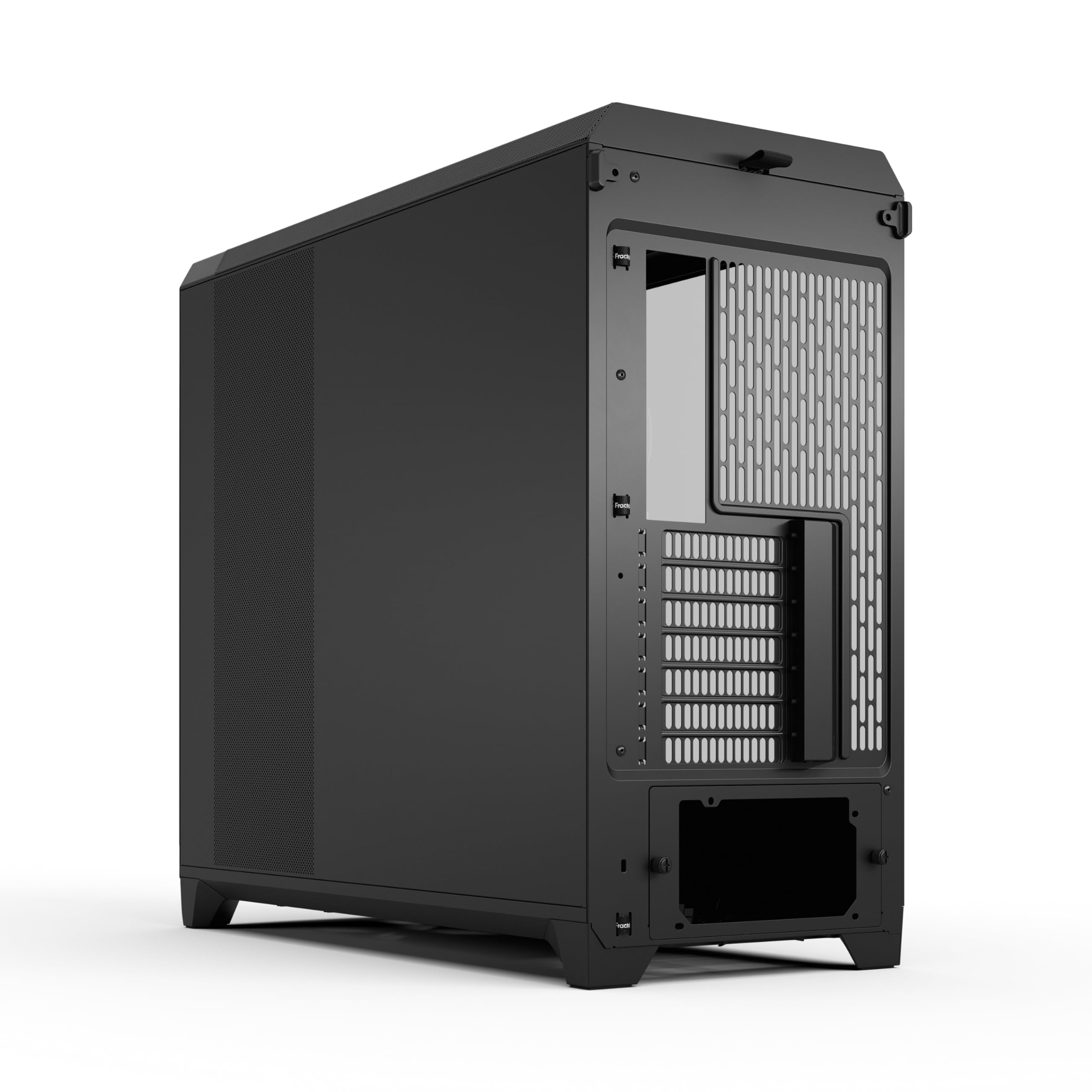 Fractal Design Meshify 3 XL Nero Vetro Temperato Tozzo - Case Gaming con Alta Ventilazione, Pannello Frontale a Rete, Ventole LCP, Compatibile con Radiatori Grandi