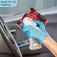 Vista 141 de Juego de 6 paños de cocina reutilizables súper absorbentes para lavar platos, autos y hogar, lavables a máquina