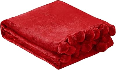 Amazon.com: Tache Autumn Pink Purple Farmhouse Super Soft Micro Fleece ...