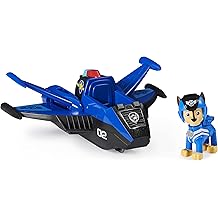 Jet to The Rescue Chase&rsquo;s Deluxe Transforming Vehicle Toy with Lights and Sounds