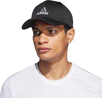adidas Men's Zags 2.0 Structured Mid Crown A-Flex Stretch Fit Hat Baseball Cap