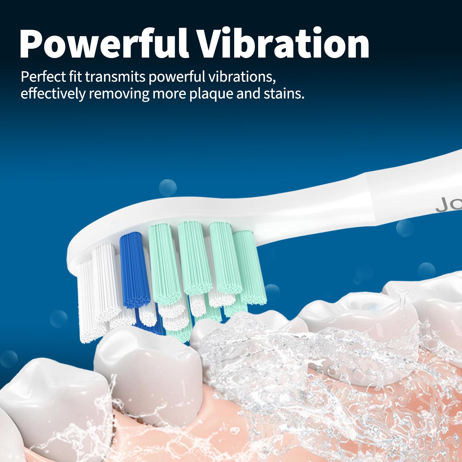 Cabezales de repuesto para cepillos de dientes Philips Sonicare, cabezal de cepillo de repuesto eléctrico compatible con cepillo de dientes eléctrico Phillips Sonicare, paquete de 8