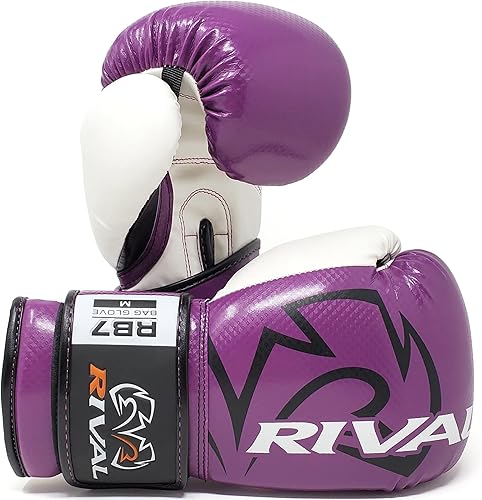 Miniatura 11 de Guantes de boxeo RIVAL Boxing RB7 Fitness Plus con sistema de correa ergonómica y acolchado de alta densidad en capas para trabajo con saco pesado y