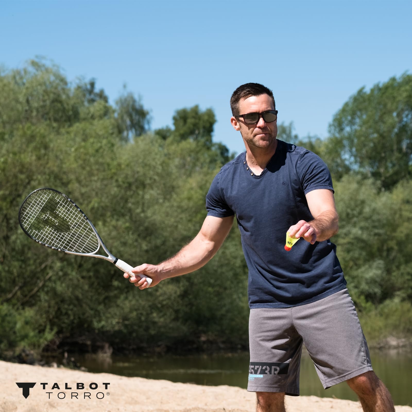 Talbot Torro Speedbadminton Set Speed 7700 LED