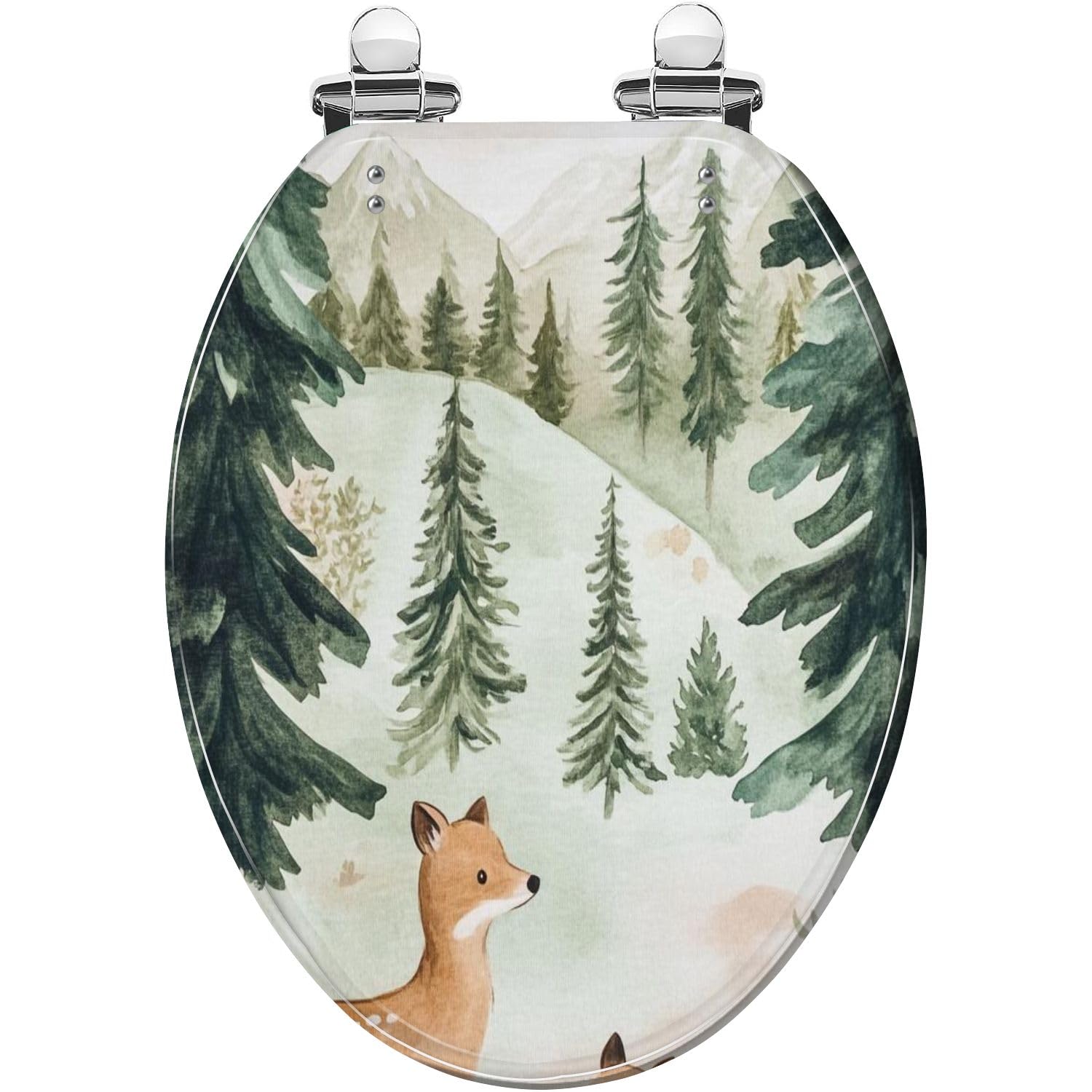 Sedile WC allungato per bambini, ideale per il bagno.