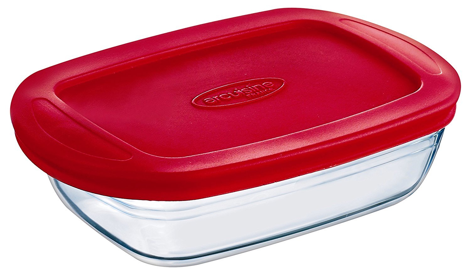 OCUISINE Cook & Store Container Rectangular 1,1 litros red