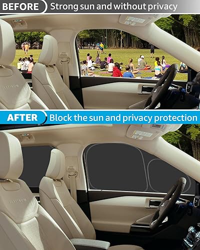 Miniatura 2 de Proadsy Window Sun Shade for Ford Explorer 2023 2022 2021 2020 Side Window for BabyCamping UV Rays and Privacy Protect Upgrade Accessories Set of 7