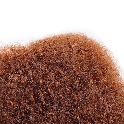 Miniatura 10 de Extensiones de cabello humano Afro Kinkys de 10 pulgadas para extensiones de rastas, 2 paquetes de 2.16 oz, extensiones de reparación, torsión y