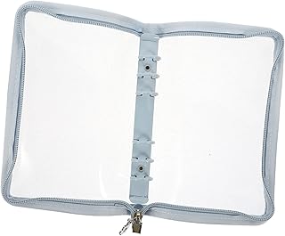 GATHINESS Cobrir Livro De Folhas Soltas Acessórios Escolares Fichário De Scrapbook Fichário De Casca Macia Capa De Fichário De Orçamento Capa De Fichário Transparente Capa De Diário A5